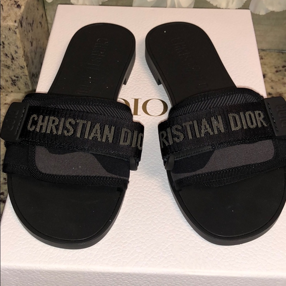 Christian Dior slides